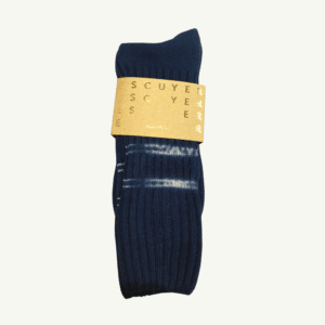 Escuyer | Indigo dyed socks