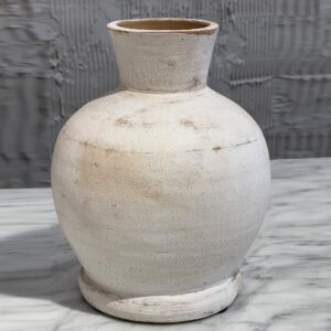 Small Beige Vase