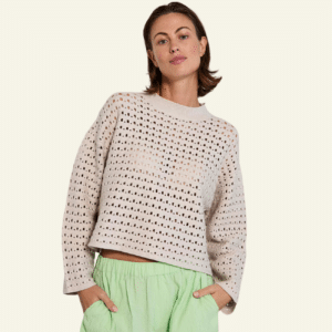NORR | Crome knit top